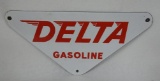 Delta Gasoline Porcelain Pump Plate