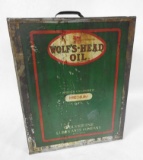 Wolfs Head Motor Cylinder Oil Can