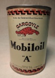 Mobiloil Gargoyle A Quart Can