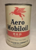 Aero Mobiloil Red Band Quart Can