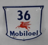 Mobiloel 36 Porcelain Sign