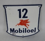 Mobiloel 12 Porcelain Sign