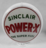 Sinclair Power-X Super Fuel Gas Globe