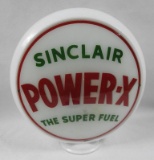 Sinclair Power-X Super Fuel Gas Globe