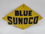 Blue Sunoco Pump Plate