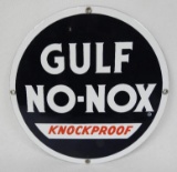 Gulf No-Nox Porcelain Pump Plate