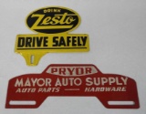Pair of License Plate Toppers