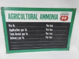 Phillips 66 Agricultural Ammonia Tin Sign