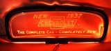 Chevrolet Window Display Glass and Neon Sign