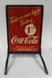 Coca-Cola Curb Sign