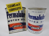 Amoco Permalube Can and Display