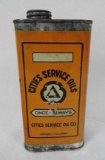 Cities Service Oils Quarter Gallon Can