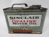 Sinclair Opaline Half Gallon Can