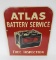 Atlas Batteries Metal Sign