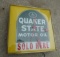 Quaker State Motor Oil Sold Here Clock