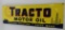 Tracto Motor Oil Tin Sign
