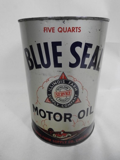 Illinois Farm Bureau Motor Oil Five Quart Can