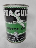 Sea Gull Motor Oil Quart Can