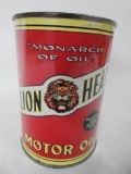 Lion Head Motor Oil Quart Can