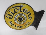 Tiolene Motor Oil Flange Sign
