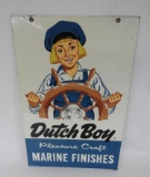 Dutch Boy Marine Finishes Metal Sign