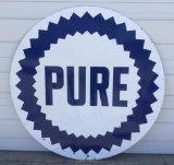 Pure Porcelain Station Sign