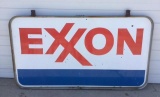 Exxon Porcelain Station Sign