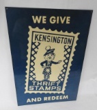 Kensignton Thrift Stamps Tin Sign