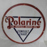 Polarine Motor Oil Porcelain Sign