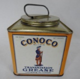 Conoco Transmission Grease Can