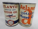 Two Atlantic Five Quart Cans