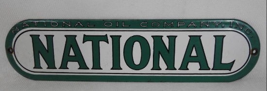 National Oil Company (Green) Sign