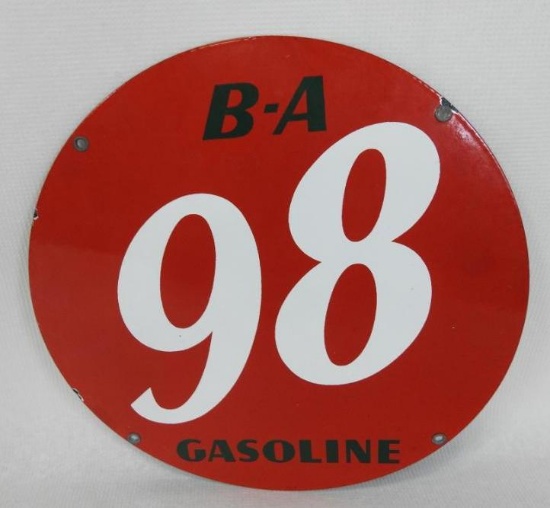 B-A 98 Pump Plate Sign