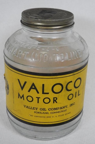 Valoco Motor Oil Wartime Bottle