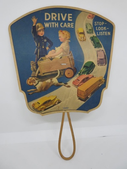 Drive with Care Advertising Fan