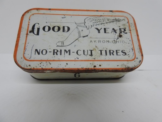 Good Year No Rim Cut Tire Repair Tin