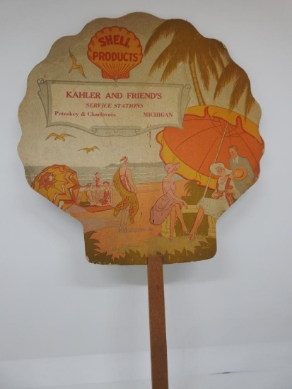 Shell Products Advertising Fan