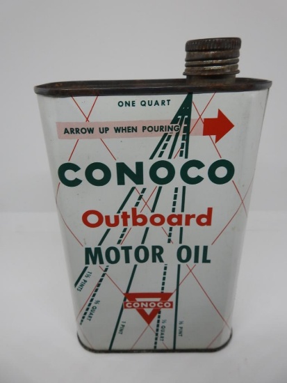 Conoco Outboard Quart Oil Can