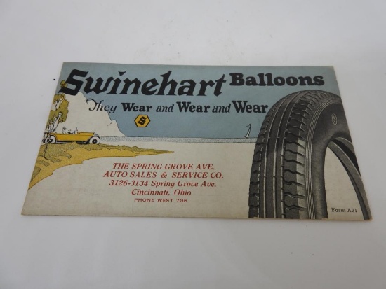 Swinehart Balloons Tire Blotter