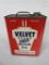 Velvet Motor Oil Two Gallon Can