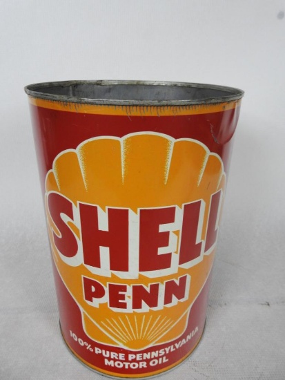 Shell Penn Motor Oil Five Quart Can