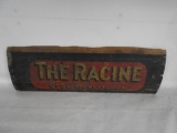 The Racine Wooden Sign