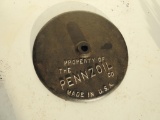 Pennzoil (black) Curb Sign Base