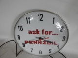 Ask for Pennzoil Clock
