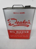 Drake's Motor Oil Two Gallon Can