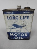 Long Life Motor Oil Two Gallon Can