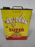 Key Penn Super Motor Oil Two Gallon Can