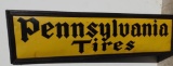 Pennsylvania Tires Wood Framed Sign