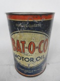 Batoco Motor Oil Five Quart Can