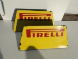 Large Pirelli Porcelain Tire Stand